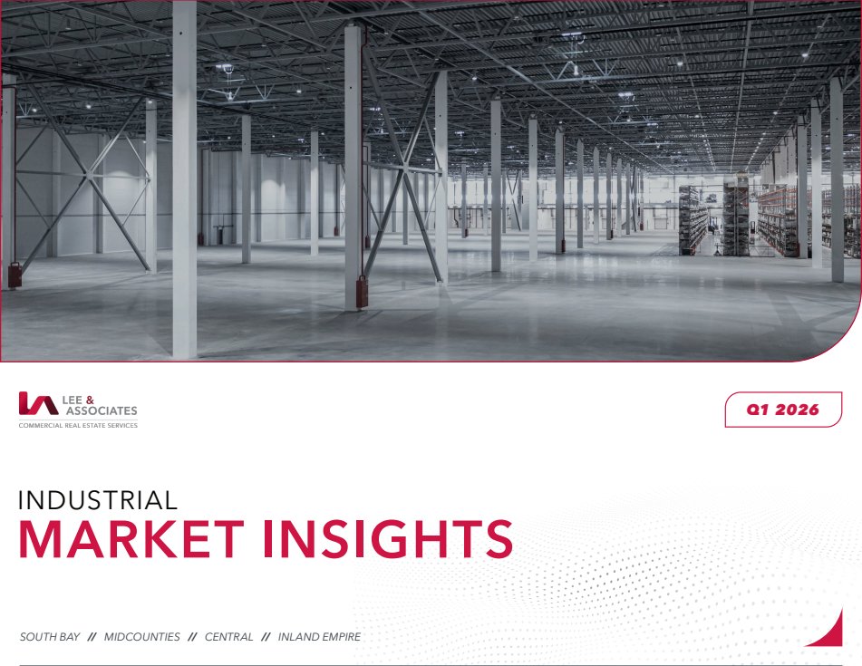 1Q 2026 South Bay Industrial Market Report cover